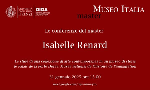 Le conferenze del Master Museo Italia