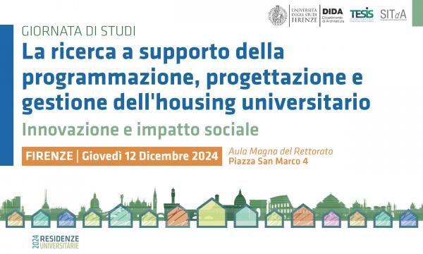 La ricerca a supporto della programmazione, progettazione e gestione dell'housing universitario.