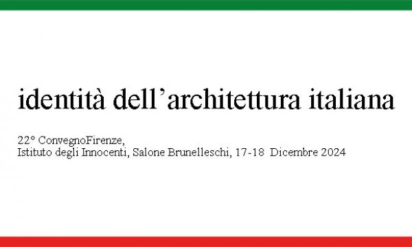 Identità dell’architettura italiana